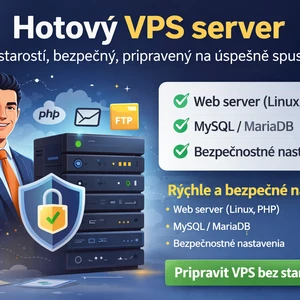 VPS server na mieru - rýchly bezpečný a pripravený na ostrú prevádzku