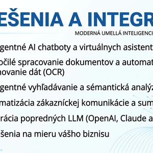 AI riešenia a integrácie