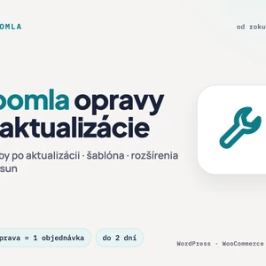 Joomla opravy aktualizácie a úpravy webu