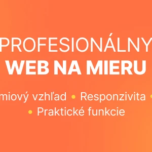 Profesionálny web na mieru podľa najnovších trendov a so SEO