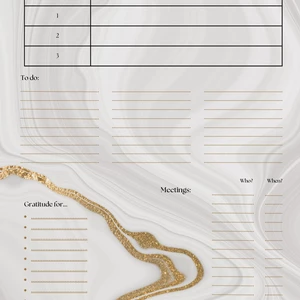 Weekly planner
