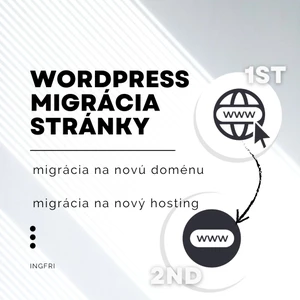 Migrácia Wordpress stránky