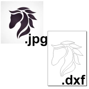 Já udělám předělávku nebo konvertaci obrázku do výkresu dxf nebo dwg