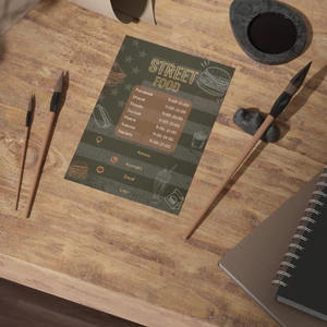 Grafický návrh letáku