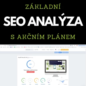 SEO analýza vašeho webu včetně doporučení
