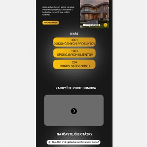 Profesionalna webstranka na mieru s modernym dizajnom rychle dodanie a podpora