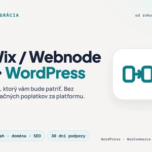 Migrácia webu z Wix alebo Webnode na WordPress
