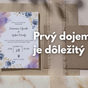 Svadobné oznámenie na mieru