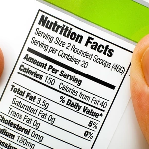 Kontrola etikety potravin dle platné české legislativy