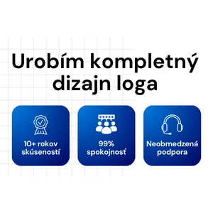 Logo dizajn na mieru s profesionálnym spracovaním pre každý biznis