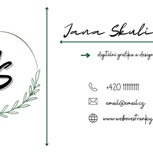 Já udělám grafický návrh Vaší vizitky