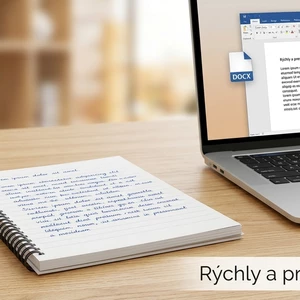 Prepíšem texty rukopisy alebo nahrávky do Wordu