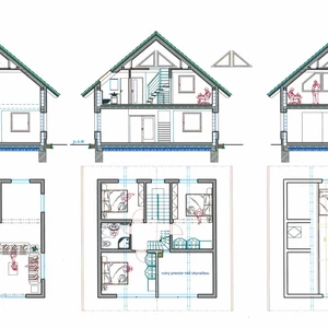 Kreslenie projektovej dokumentácie rodinných domov a bytových domov AutoCad/ArchiCad
