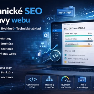 Spravím technické SEO úpravy vášho webu