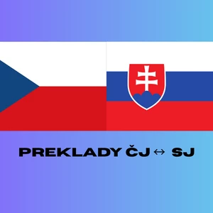 Ja spravím preklad SJ↔ČJ