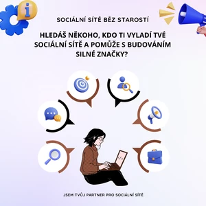 Postarám se o měsíční správu vašich sociálních sítí