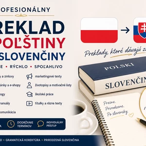 Ja spravím preklad z poľštiny do slovenčiny