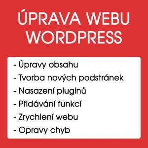 Úprava webu WordPress