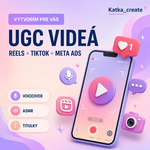 Vytvorím autentické UGC video pre vaše sociálne siete alebo reklamu