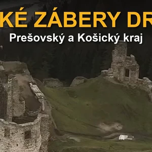 Ja spravím letecké fotky a video dronom na východnom Slovensku