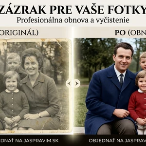Zázrak pre vaše fotky  oprava rozmazaných a starých fotografií