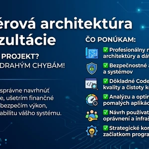 Softvérová architektúra a konzultácie
