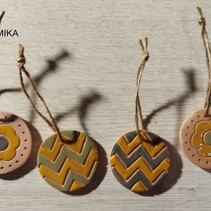 Keramická sada ozdob 4ks - sada5