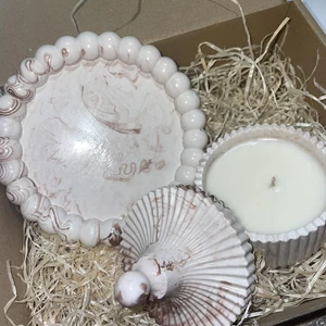 Jesmonite darčekový set hnedý