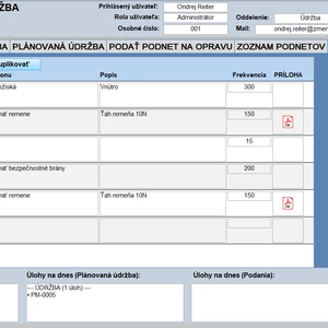 Inteligentný systém riadenia údržby