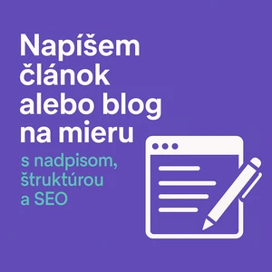 Napíšem článok alebo blog na mieru – s pútavým nadpisom a SEO optimalizáciou
