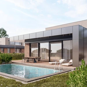 Architektonická štúdia pre stavebný objekt