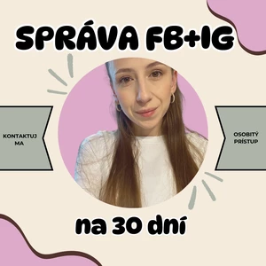 PROFI kreatívny správca FB/IG účtov