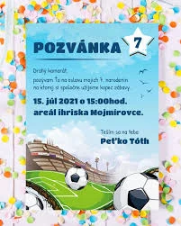 Návrh pozvánky 