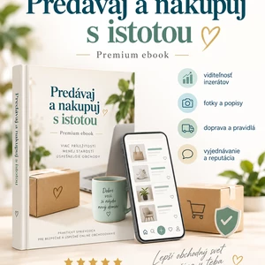 Predávaj a nakupuj na Vinted s istotou - Premium ebook