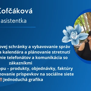 Virtuálna asistentka spoľahlivá pravá ruka pre váš rast