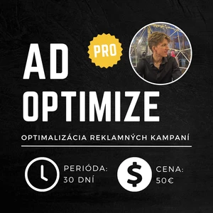 AD OPTIMIZE PRO – Optimalizácia reklamných kampaní