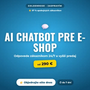 AI chatbot pre e-shop – zákaznícka podpora 24/7 ktorá predáva