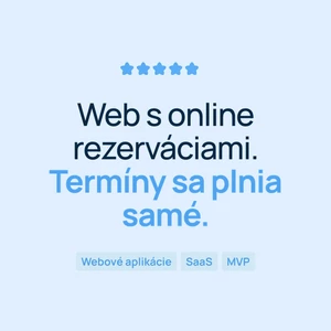 Vytvorím web s online rezerváciami pre salón reštauráciu alebo ubytovanie