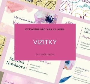 Vytvořím pro vás originální vizitky na míru