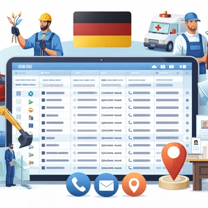 Komplexná databáza nemeckých firiem