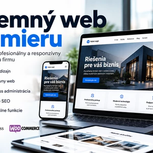 Firemný web na mieru – moderný WordPress web