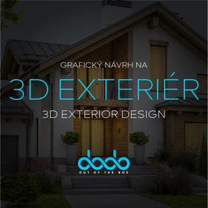 já udělám návrh 3d exteriéru různých budov