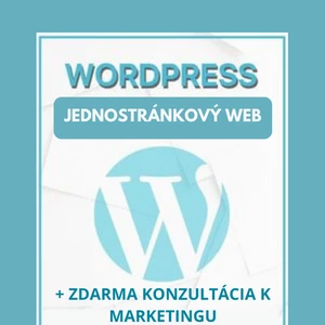 Wordpress kvalitná webstránka ktorá predáva