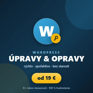 WordPress úpravy a opravy — rýchlo a spoľahlivo