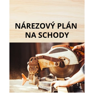 Vypracujem nárezový plán na schody