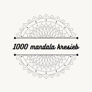 Mandala kresby pro dospělé i děti 1000ks