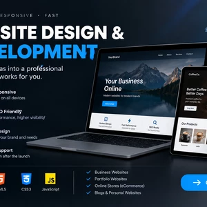 Vytvorím modernú a profesionálnu webstránku pre vašu firmu