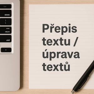 Přepis / úprava textů