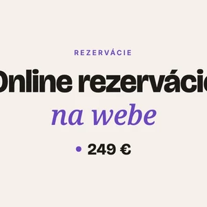 Napojím online rezervácie na váš web a Google profil