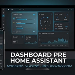 Vytvorím moderný Home Assistant dashboard
